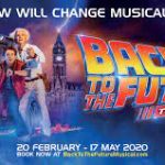 BTTF Musical Original Poster featuring the BTTF Car DeLorean Time Machine