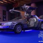 The BTTF Car DeLorean Time Machine was used for the European Premiere of Steven Spielberg’s Ready Player One